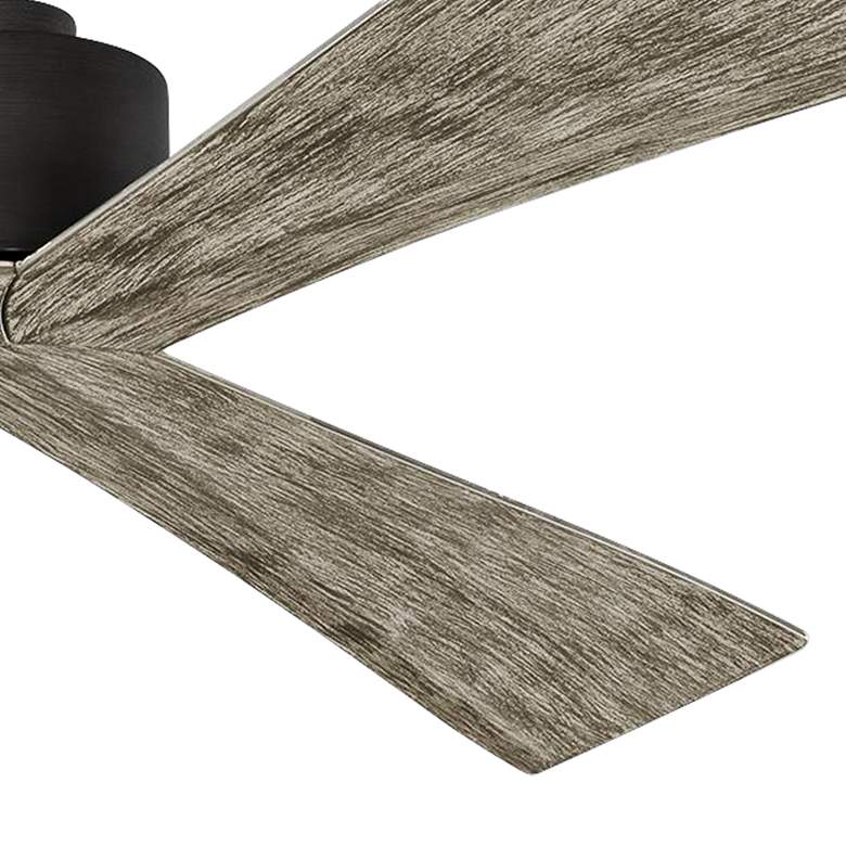 Image 3 60" Visual Comfort Adler Pewter Damp Rated Ceiling Fan with Remote more views