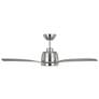3_60" Visual Comfort Avila Brushed Steel LED Ceiling Fan with Remote more views