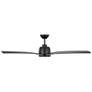 3_60" Visual Comfort Avila Coastal Black Outdoor Ceiling Fan with Remote more views