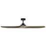 2_60" Visual Comfort Collins Aged Pewter Damp Rated Smart Ceiling Fan more views