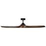 2_60" Visual Comfort Collins Black Walnut Damp Smart Ceiling Fan more views