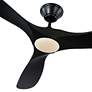 4_60" Visual Comfort Maverick Matte Black LED Ceiling Fan with Remote more views