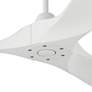 3_60" Visual Comfort Maverick Matte White Modern Ceiling Fan with Remote more views