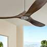 1_60" Visual Comfort Maverick Steel and Walnut Ceiling Fan with Remote