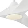 3_60" Visual Comfort Maverick White 3-Blade LED Ceiling Fan with Remote more views