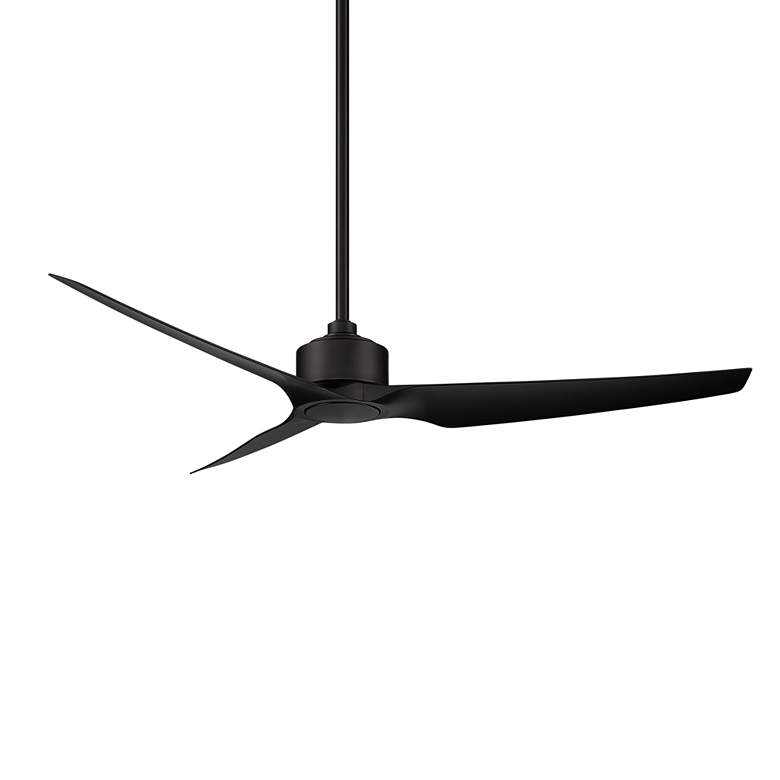 Image 3 60 inch WAC Stella Matte Black Wet Rated Smart Ceiling Fan
