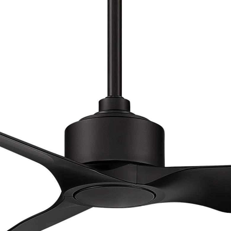 Image 4 60" WAC Stella Matte Black Wet Rated Smart Ceiling Fan more views