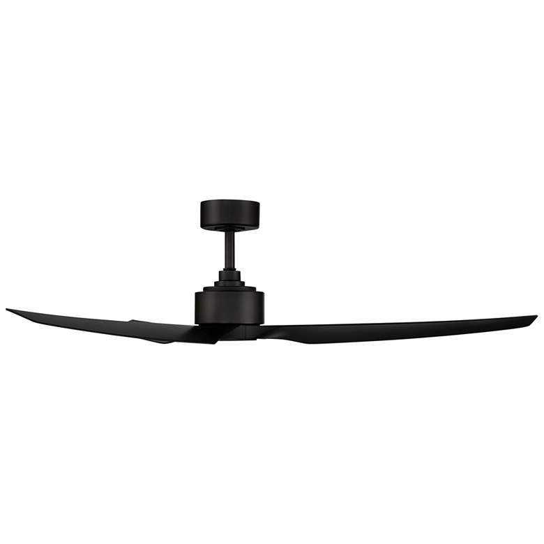 Image 6 60 inch WAC Stella Matte Black Wet Rated Smart Ceiling Fan more views