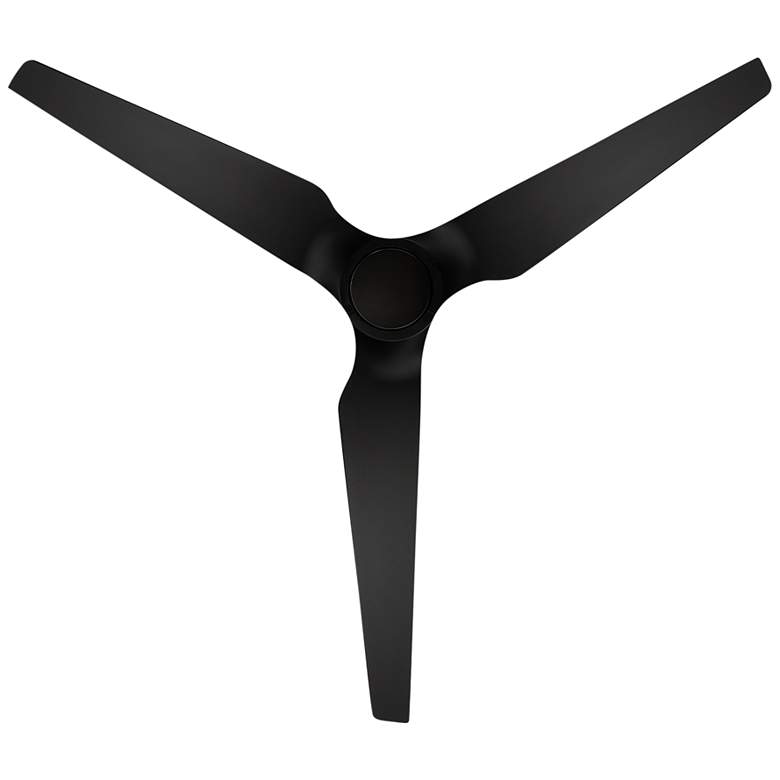 Image 7 60" WAC Stella Matte Black Wet Rated Smart Ceiling Fan more views