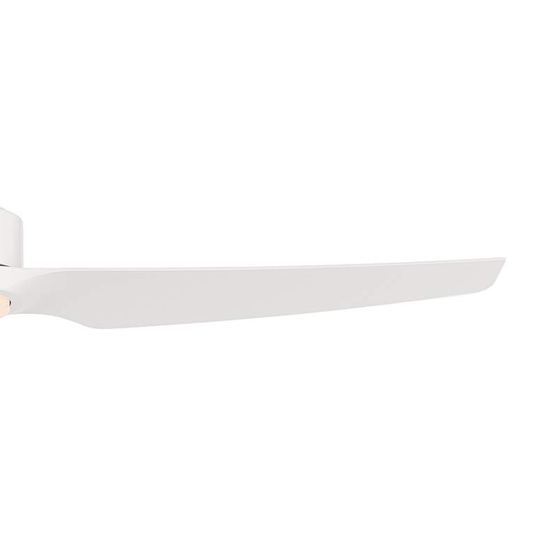 Image 3 60" WAC Stella Matte White LED Wet Rated Smart Ceiling Fan more views