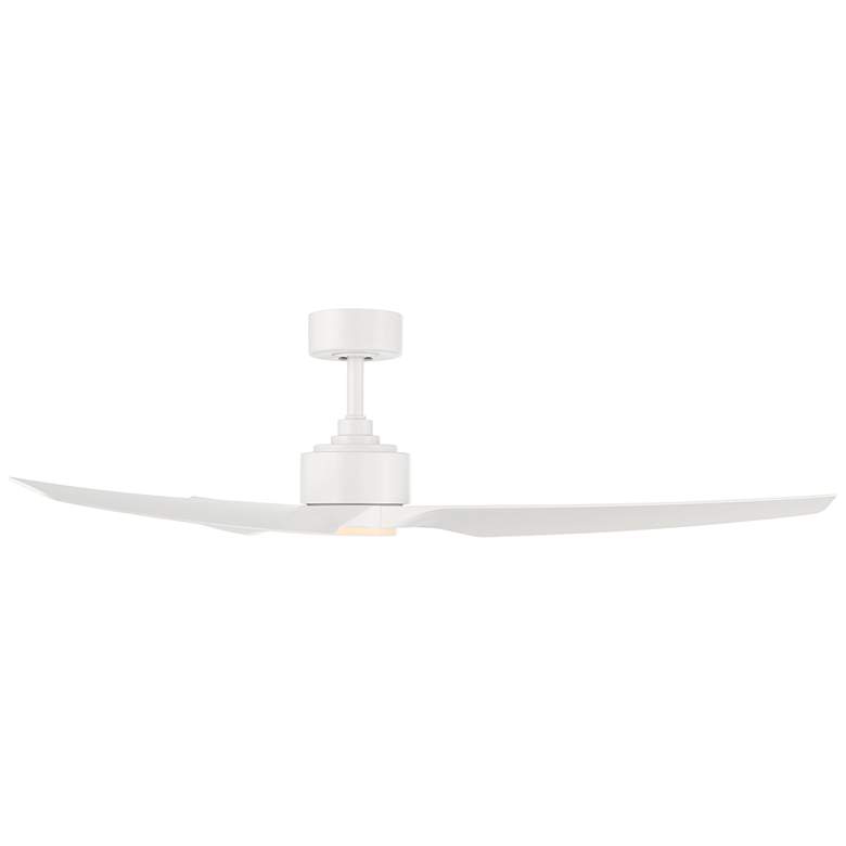 Image 4 60" WAC Stella Matte White LED Wet Rated Smart Ceiling Fan more views