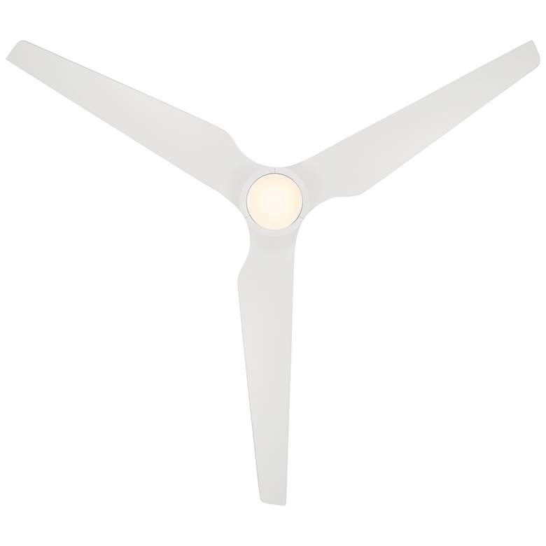 Image 5 60" WAC Stella Matte White LED Wet Rated Smart Ceiling Fan more views