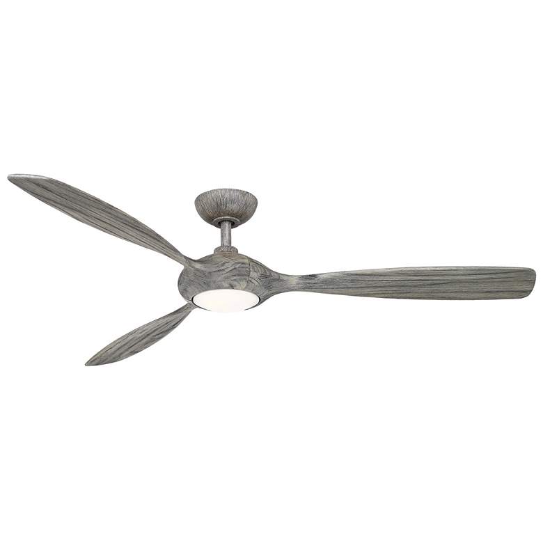 Image 1 60" Wind River Elan Vintage Oak Indoor LED Ceiling Fan with Remote
