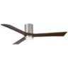 60" Matthews Fan Irene 3-Blade Damp Rated LED Ceiling Fan with Remote