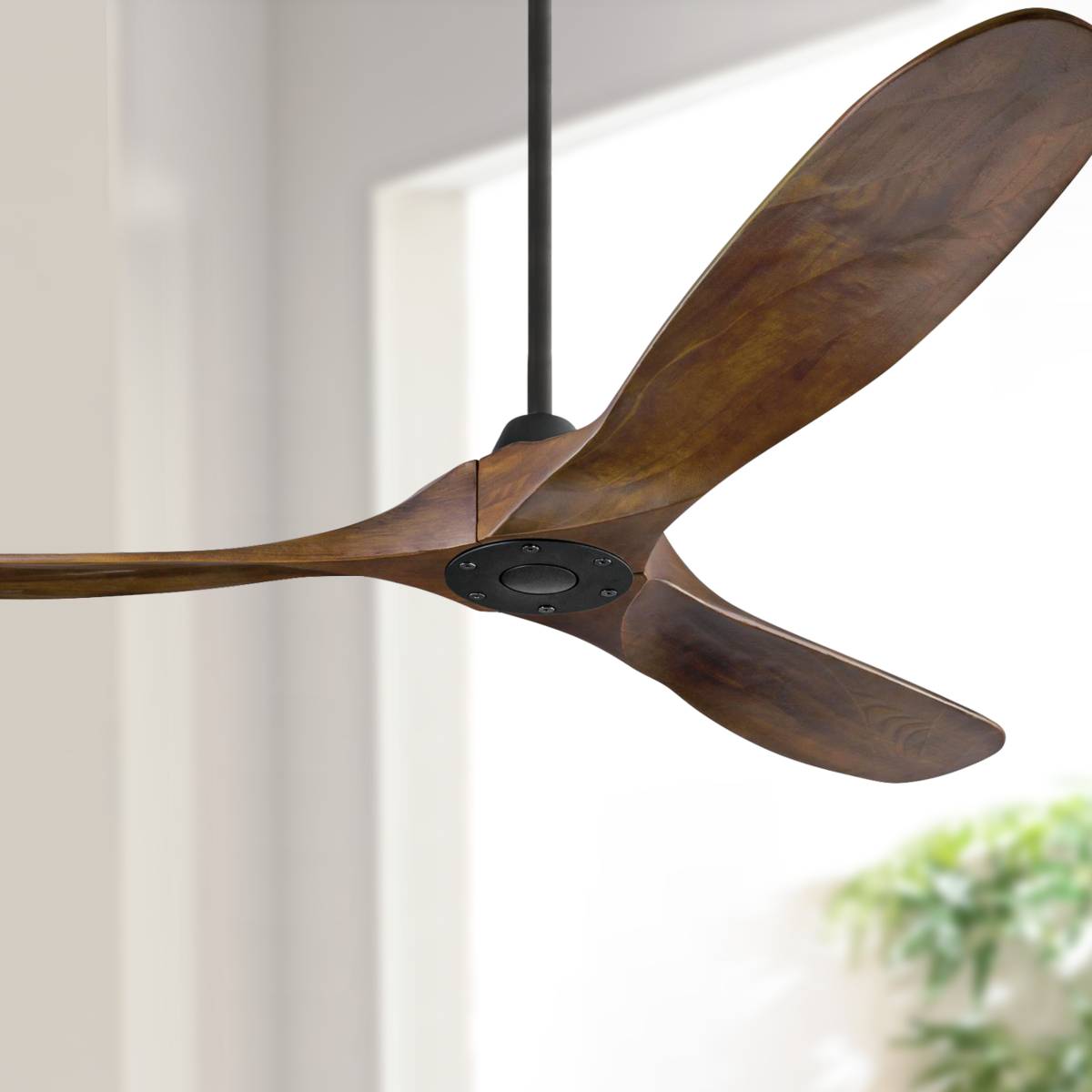 Mid Century Ceiling Fan Without Light