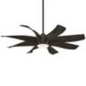 60" Minka Aire Dream Bronze LED Ceiling Fan with Remote