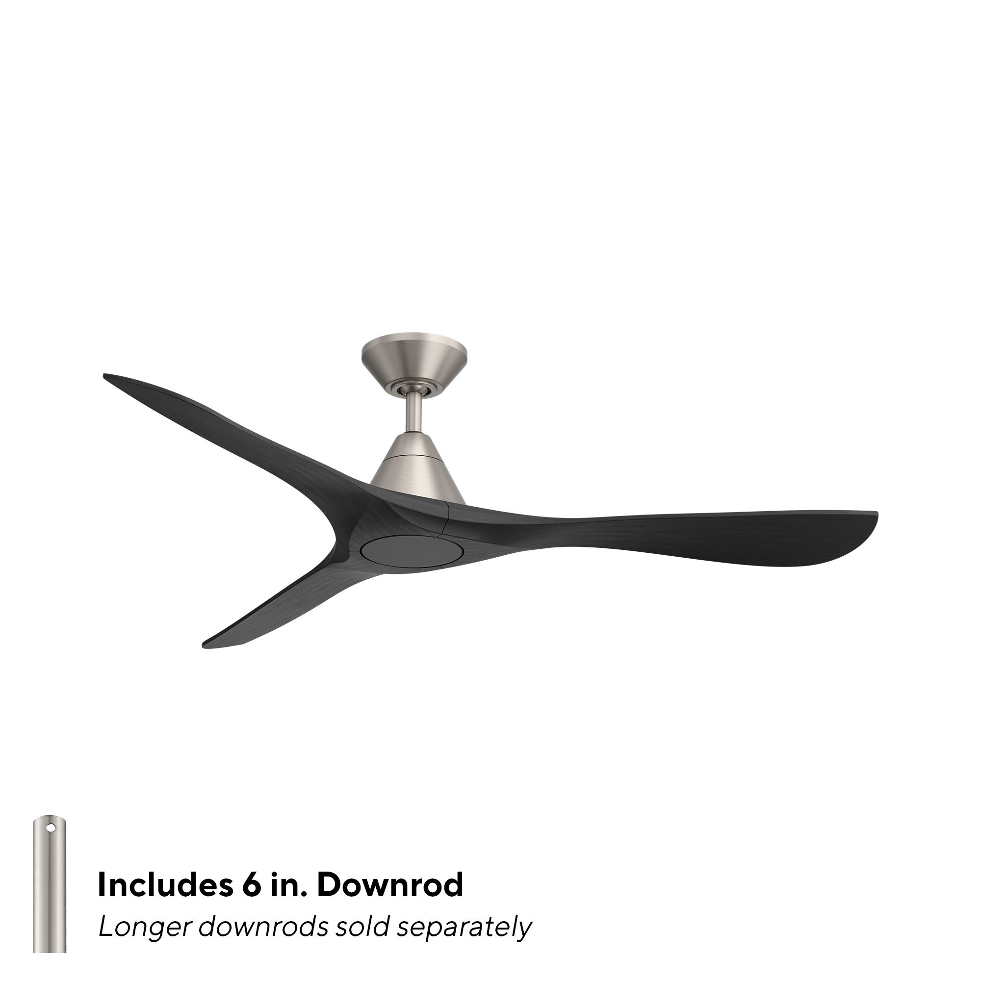 Image 5 60" Modern Forms Carve Antique Nickel Sm more views
