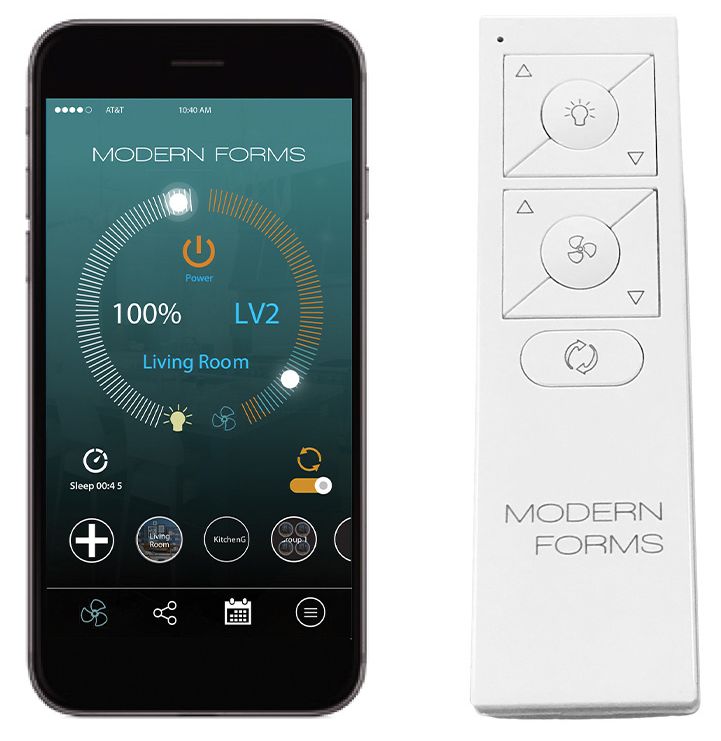 60" Modern Forms Carve Matte Black Smart Ceiling Fan with Remote