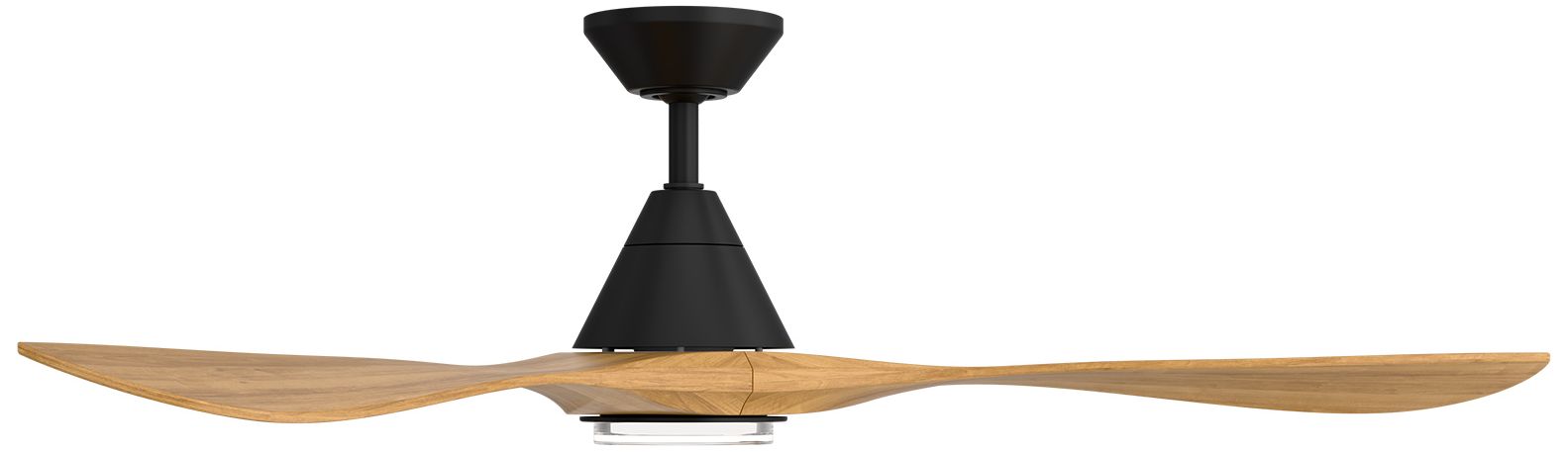 Image 3 60" Modern Forms Carve Matte Black Smart Ceiling Fan with Remote more views