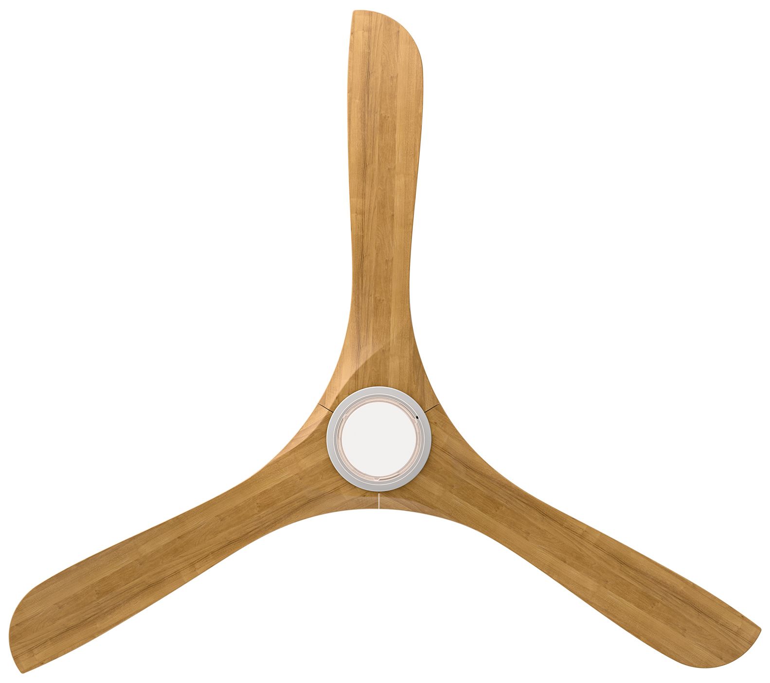 Image 4 60" Modern Forms Carve Matte White Smart Ceiling Fan with Remote more views