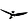 60" Modern Forms Morpheus III Gloss Black LED Smart In/Out Ceiling Fan