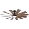 60" Modern Forms Windflower Bronze 2700K LED Smart Ceiling Fan