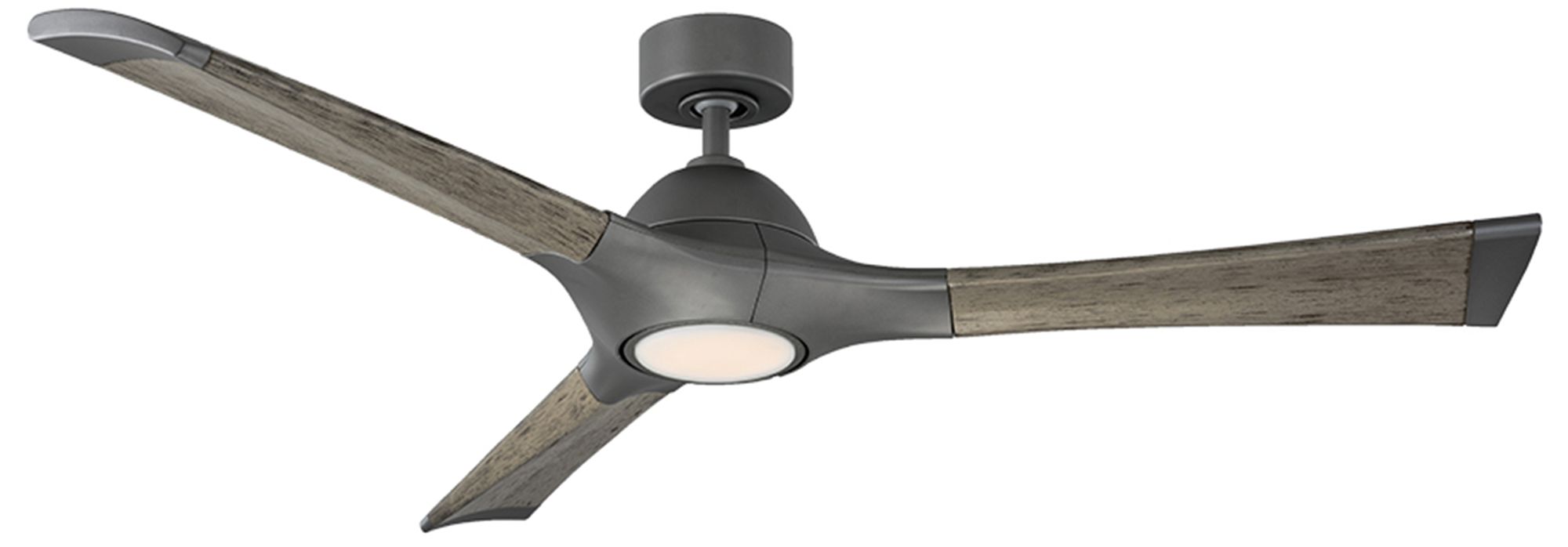 Thumbnail1 of 60" Modern Forms Woody Graphite 3500K LED Smart Ceiling Fan - Made to Order
