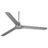 60" Turbina™ DC Brushed Nickel Ceiling Fan with Remote Control