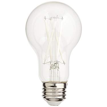 60 Watt Equivalent Clear 5000K  8.8W LED Dimmable B10 2-Pack