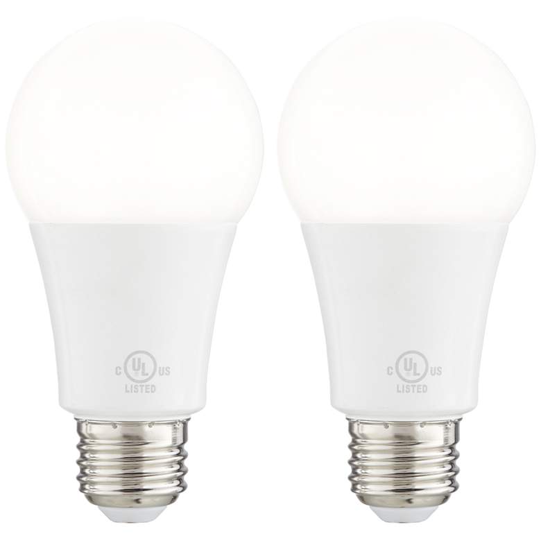 Image 1 60 Watt Equivalent Frosted 9W LED Dimmable Standard 2-Pack