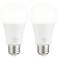 60 Watt Equivalent Frosted 9W LED Dimmable Standard 2-Pack
