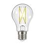 1_60 Watt Equivalent Satco Clear 8W 2700K LED Dimmable E26 A19