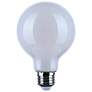1_60 Watt Equivalent Satco White 6W LED Dimmable Standard Bulb
