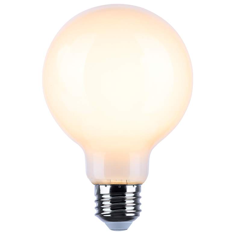 Image 2 60 Watt Equivalent Satco White 6W LED Dimmable Standard Bulb more views