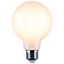 2_60 Watt Equivalent Satco White 6W LED Dimmable Standard Bulb more views