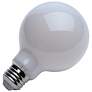 3_60 Watt Equivalent Satco White 6W LED Dimmable Standard Bulb more views