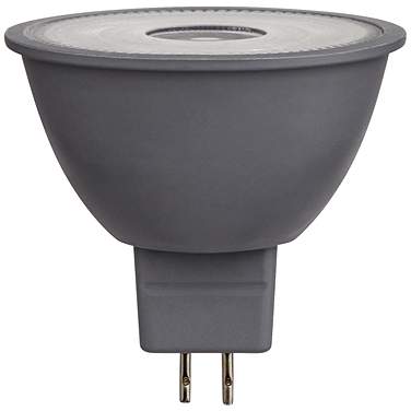 60 Watt Equivalent Tesler Silver 6.5W LED G5.3 MR16 Bulb