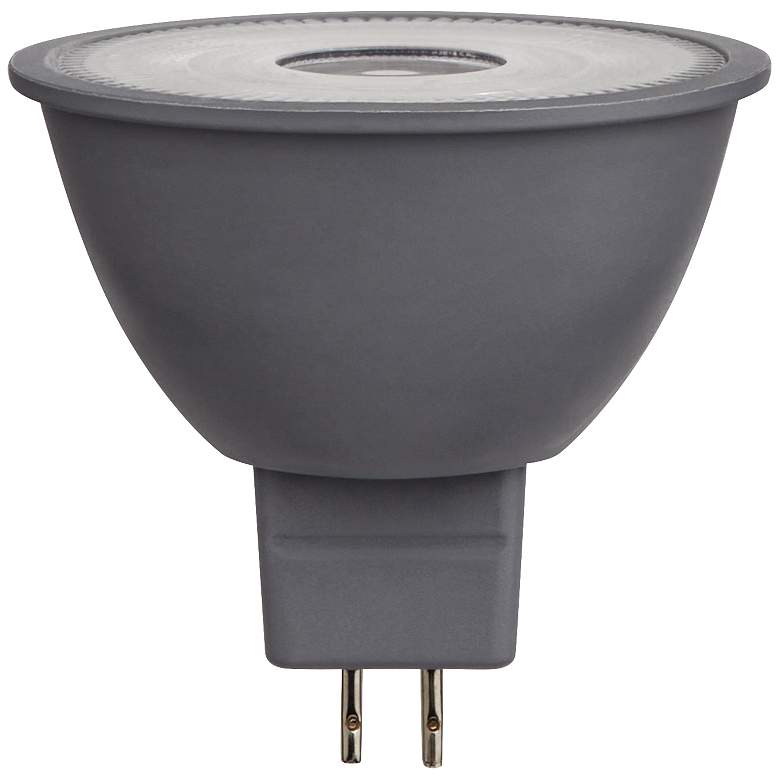 Image 1 60 Watt Equivalent Tesler Silver 6.5W LED G5.3 MR16 Bulb