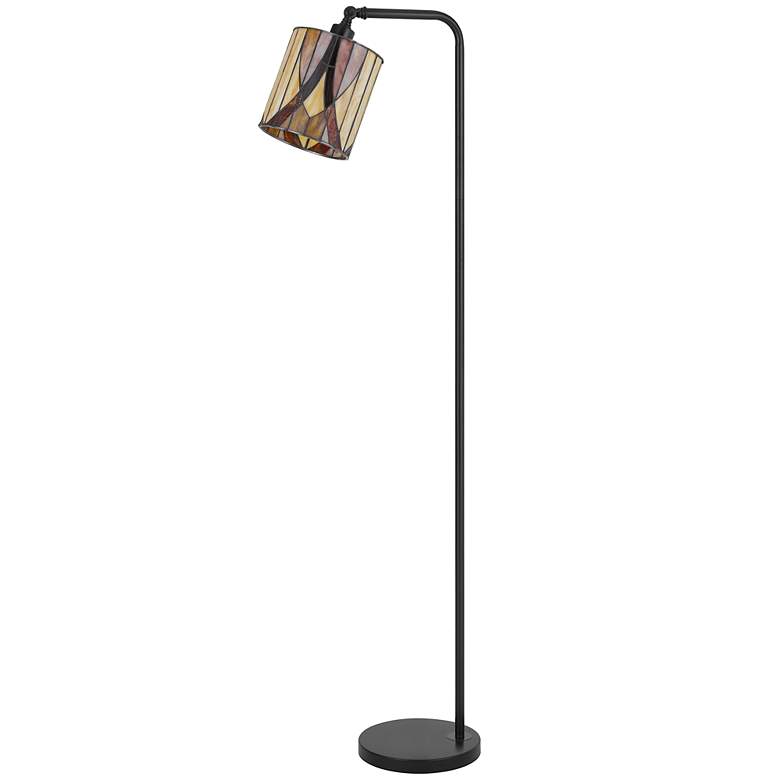 Image 2 60 Watt Fiorello Down Bridge Metal Tiffany Floor Lamp more views