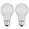 60 Watt Frosted A19 Vibration-Resistant Light Bulb 2-Pack
