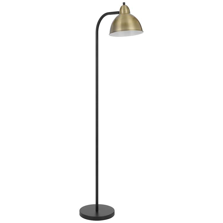 Image 1 60 Watt Morley Metal Floor Lamp with Dome Shade