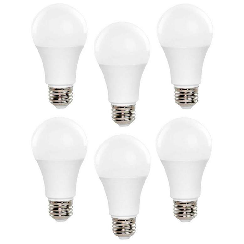 Image 1 60 Watt Replacement Non-Dimmable A19 LED Light Bulb 6-Pack
