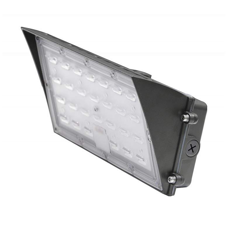 Image 1 60 Watt Semi Cutoff LED Wall Pack; CCT Selectable; 7200-7500 Lumens;