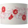 Poppy Red Rose Bouquet Ovo Table Lamp