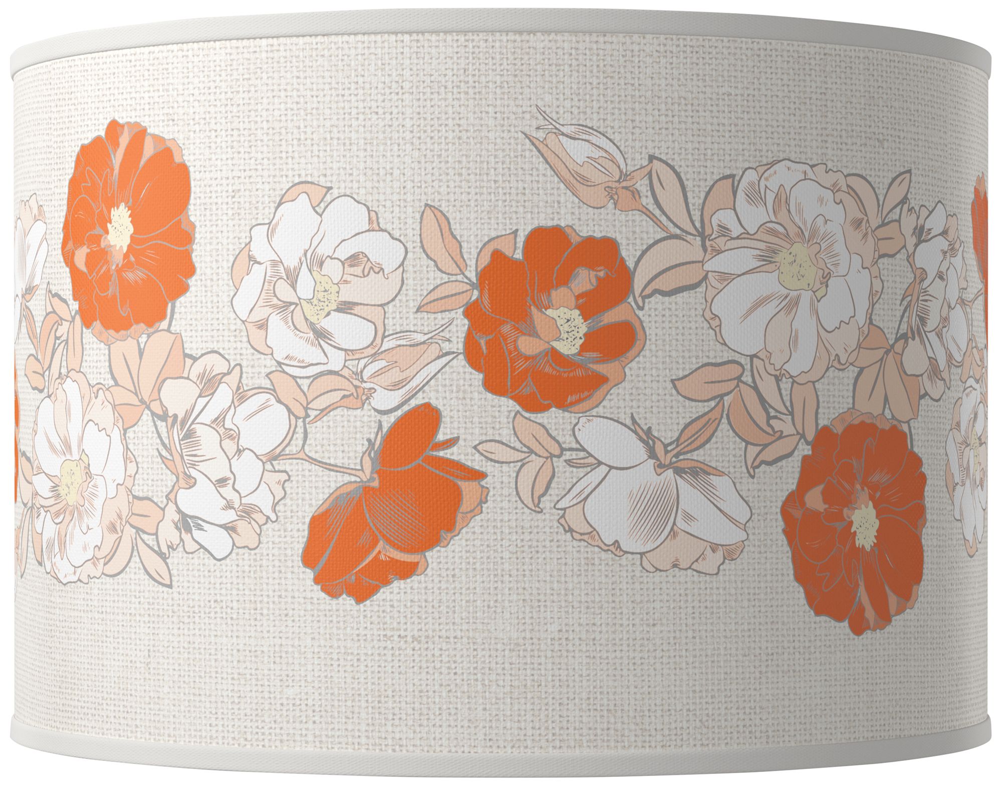 Nectarine Rose Bouquet Ovo Table Lamp