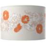 Nectarine Rose Bouquet Double Gourd Table Lamp