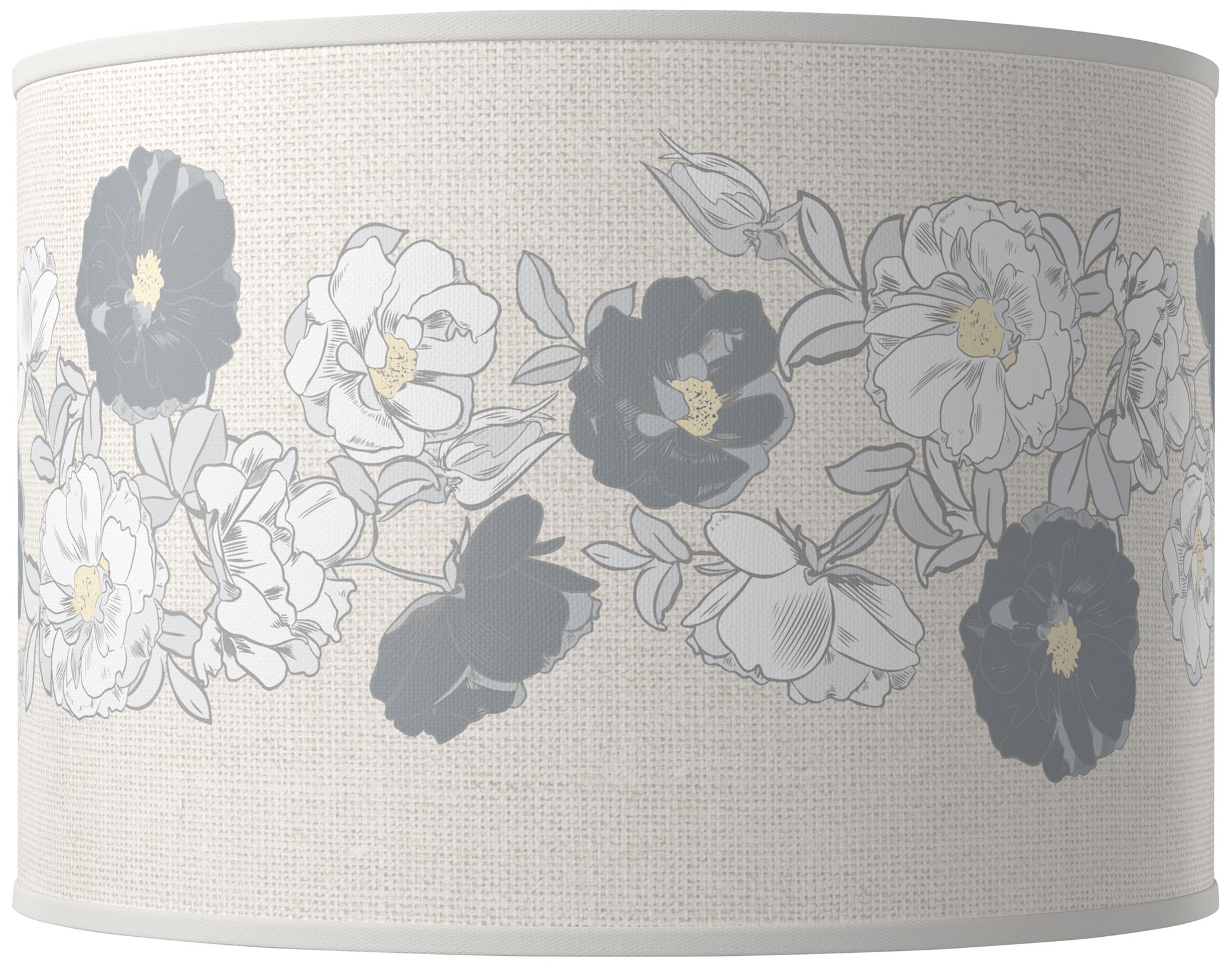 Software Gray Rose Bouquet Ovo Table Lamp