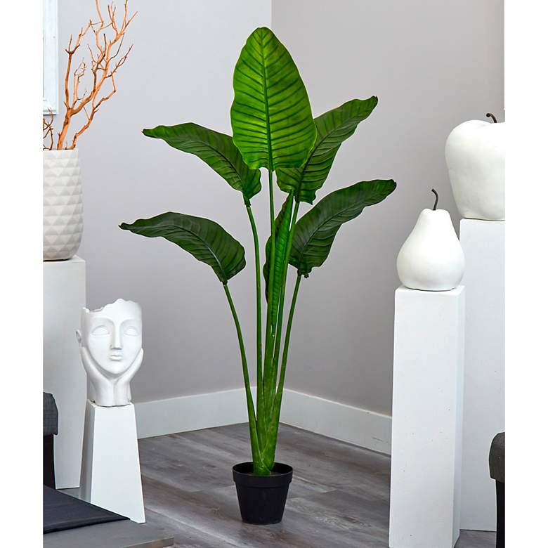 Image 1 60in. Travelers Palm Tree UV Resistant (Indoor/Outdoor)