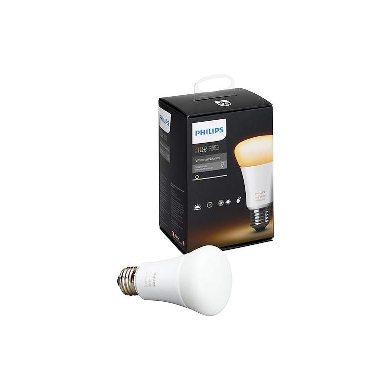 Image 1 60W Equivalent 10.5W LED White Ambiance Bulb for Philips Hue
