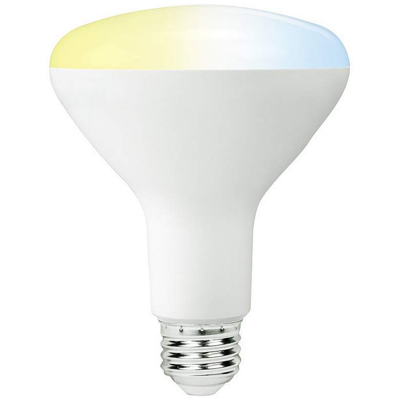 Image 1 60W Equivalent 10W LED Dimmable BR30 Smart Bulb by Euri Lighting